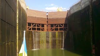 Запорожский шлюз Самый глубокий шлюз в мире  ч.  1 (The deepest gateway in the world)