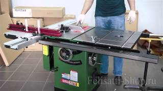 Felisatti TCS250\2200WS - сборка и настройка циркулярного станка Felisatti