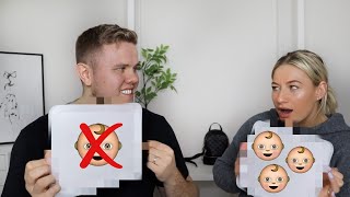 REVEALING OUR 5 YEAR PLAN TO EACH OTHER (young married couple)...