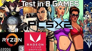 PCSX2 - Test 8 Games - Ryzen 3 2200G Vega 8 & 8GB RAM