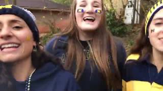 My freshman year at the University of Michigan