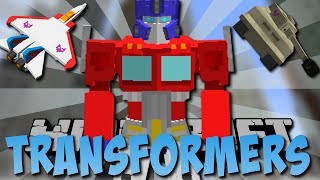TRANSFORMERS MOD (Flugzeuge, Optimus Prime, Portale)