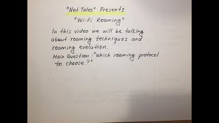 Net_Tales. Wi-Fi roaming