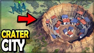 THE SECRET CRATER (HUGE *NEW* CITY) in Last Day on Earth Survival