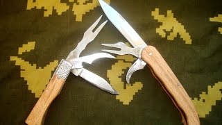 Кастом ножей СССР. Буковые братья