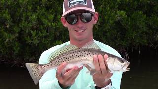 Ankona Boat Stalking the Shallows for Giant Trout and Black Drum