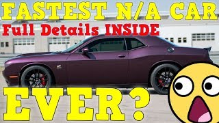 Is The 2019 Dodge Challenger Scat Pack 1320 The FASTEST N/A CAR EVER?