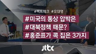 [팩트체크] '친북정권'이어서 미국이 '경제보복'?