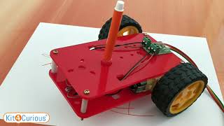 Remote controlled drawing Robot - Video tutorial