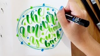 100 Day Lettering Challenge | Day 51-60