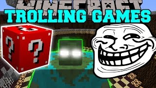Minecraft: MUTANT CREATURES TROLLING GAMES - Lucky Block Mod - Modded Mini-Game