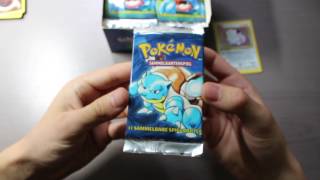 Pokemon 1000€ Display 1st Edition Base German opening Part 1 CHARIZARD !!!