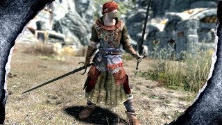 ▶Skyrim Remastered: Lorveth Light Armor ♦️MOD SHOWCASE♦️ | Killerkev ✔️