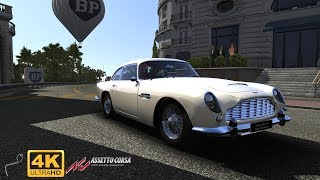 ASSETTO CORSA 1966 Monaco ASTON MARTIN DB5  (4K 60fps GTX 1080 TI)