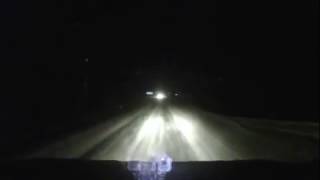 Авария. Зацепил край дороги. Вылетел с трассы. Трасса М8 Кола. Все Целы. 2015