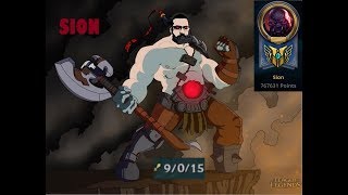 SION 201 - NEW BUILD FOR SEASON 8 "TRANS-SION" UNDYING AD sion
