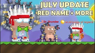 Robotic Tenticles + Red Nickname on GrowTopia! (July Update!) | GrowTopia