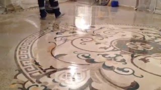 Как полируют гранит