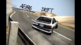 BeamNG.drive Tofu Delivery (Toyota AE86 Drift)