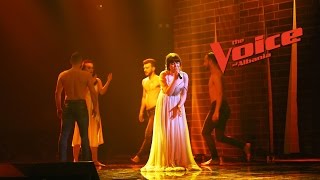 Lidia Lufi – Vetë ke mbetë – Gjysmëfinale / Netët Live – The Voice of Albania 6