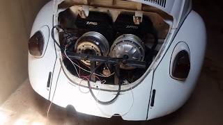 Fusca elétrico brushless
