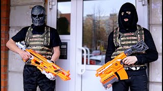 Снял 17 БАНДИТОВ. NERF reboot