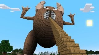 Minecraft vs Pokemon go | GIGA PINSIR!! | (PvZ/Pokego Land)