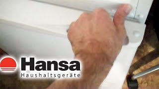 Холодильник Hansa fk 261.4, как перевесить дверцу холодильника hansa fk 261.4