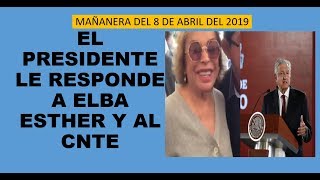 Soy Docente: AMLO LE CONTESTA A ELBA ESTHER SOBRE LA "REFORMITA"