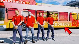 KEGAMINGTV GTA 5 REAL LIFE MOD#24 MCDONALD'S JOB