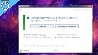 How To Remove Windows 10 Upgrade Notification - #TechTip