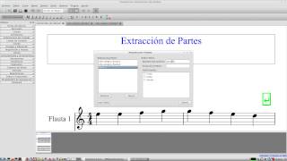 Tutorial de MuseScore, Parte 8: Cómo Extraer Partes