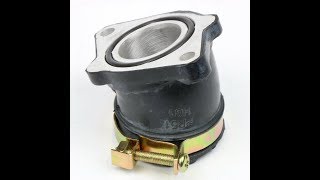 Патрубок карбюратора (переходник) Loncin LX250GS-2A GP250