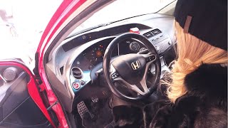 МАРИНКА ЗАВОДИТ МАШИНУ, ОТОГРЕВАЮ КАПЕЛЛУ И СТРИМ !