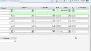 PHP MYSQL Event Calender Tutorial Part 3 : Setting Up Database