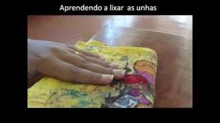 Como lixar as unhas - Quadradas