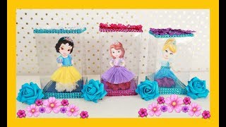 Lindas PRINCESAS de Disney Con Botellas Recicladas