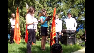 Празднование Дня Победы в Троекурово (2012г.)