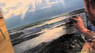 Море, уроки рисования для начинающих, Сахаров