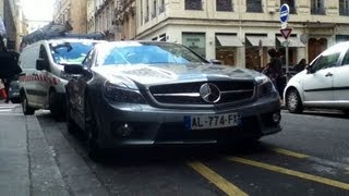 Mercedes SL-63 AMG 6.3 litres BITURBO accélération
