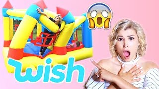 I Bought A GIANT Bounce House From WISH!!! WTF?!