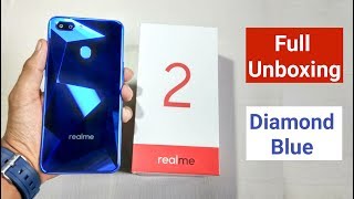 RealMe 2 Full Unboxing ( Diamond Blue ) Awesome Color, 3gb/32gb Version