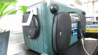 My DIY cooler boombox - sound is awesome!