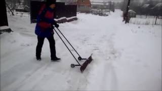 Лопата-грейдер для уборки снега