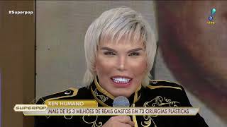 Ken Humano relembra quando quase 'perdeu o nariz'  "Não respiro 100%"