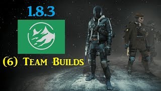 1.8.3 Nomad / SIX BUILDS / Tom Clancy's The Division #Kamikazevondoom #TheDivision