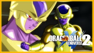 GOD OF DESTRUCTION GOLDEN PERFECT CELL VS GOLDEN FRIEZA! XENOVERSE 2 MODS