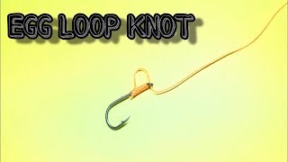 Egg loop knot | Как привязать крючок к леске | Fishing Knots
