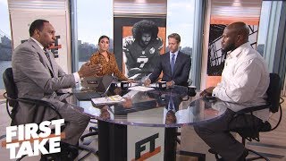 First Take, James Harrison on Trump's response to Nike's Kaepernick campaign | First Take | ESPN