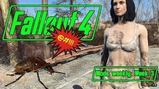 Fallout 4 Mods Week 3 - Full body tattoos - Scrap anything - Top retextured mobs - Better moons